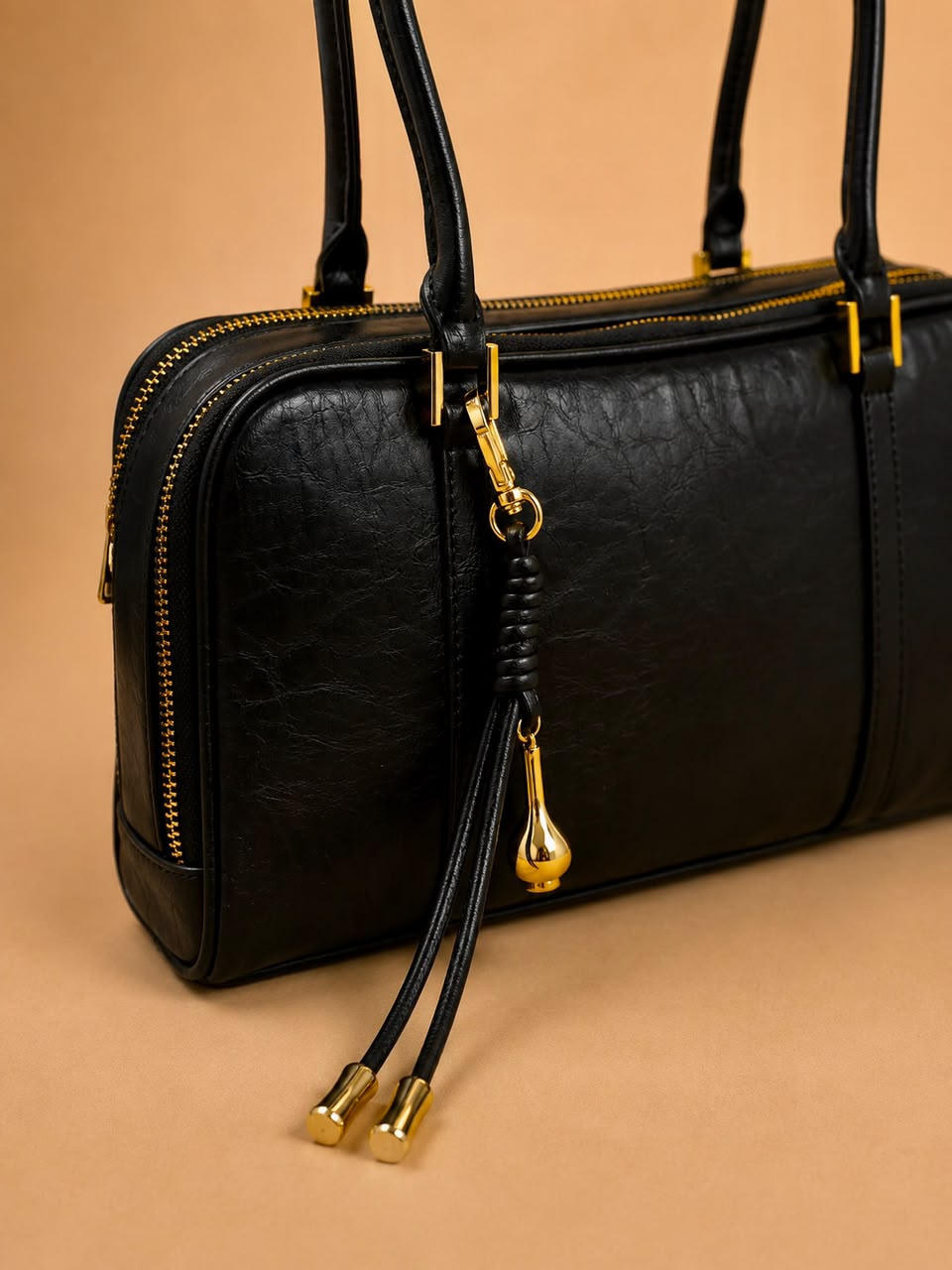 LIORAA Black Shoulder Bag