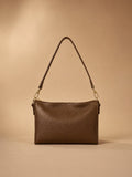 LIORAA Mocha Luxe Shoulder Bag
