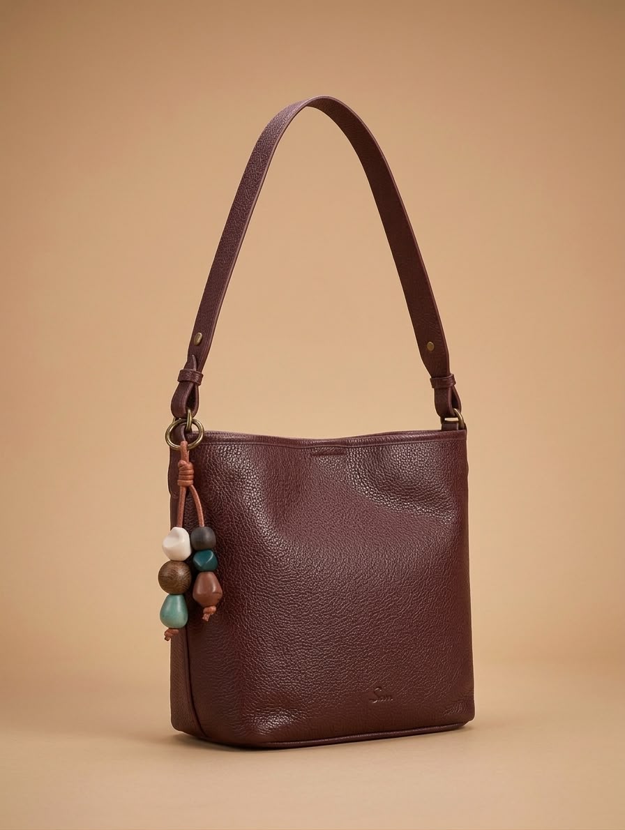 LIORAA Cocoa Artisan Hobo
