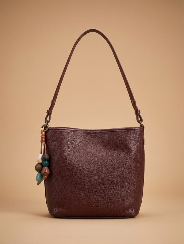 LIORAA Cocoa Artisan Hobo