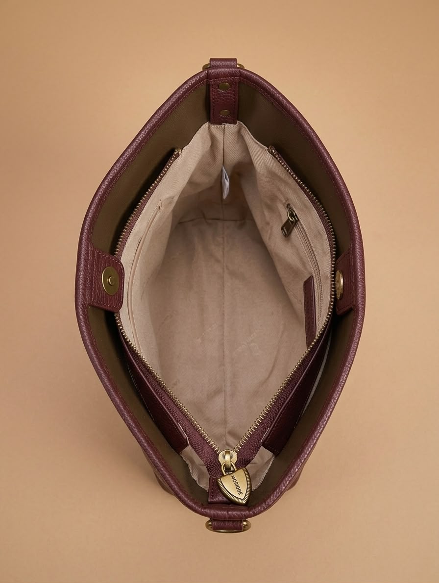 LIORAA Cocoa Artisan Hobo