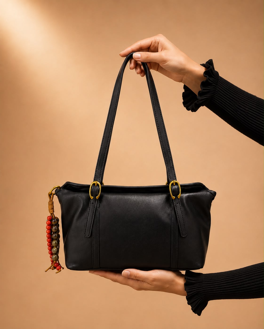 Black Grace Hobo Bag