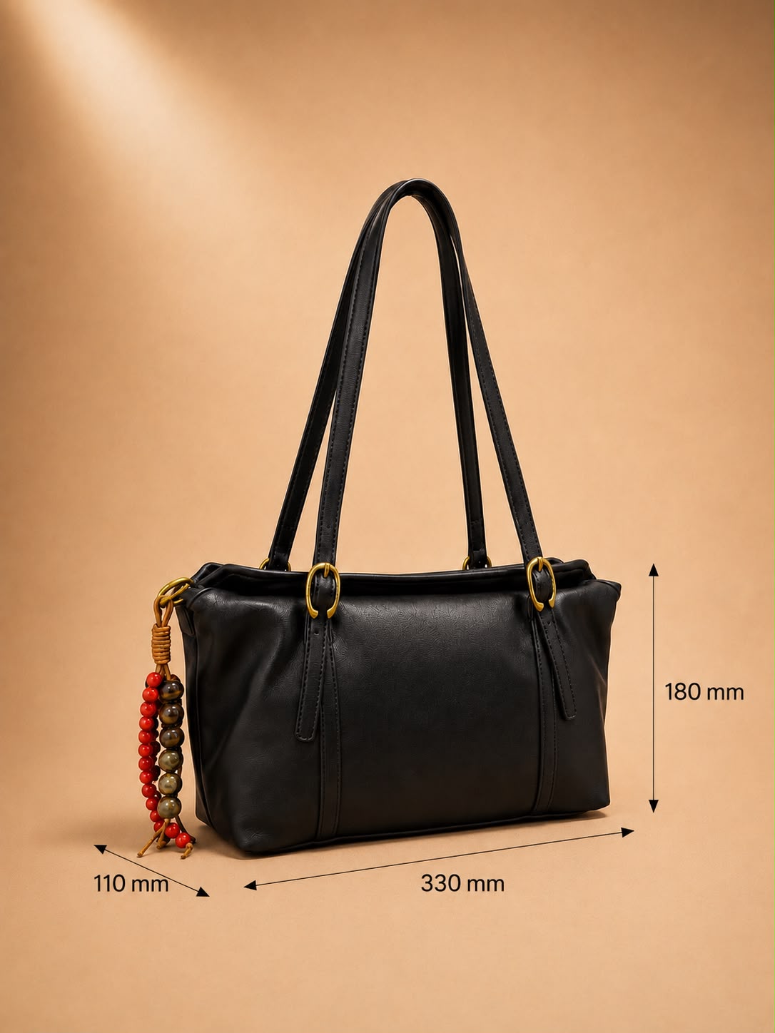 Black Grace Hobo Bag