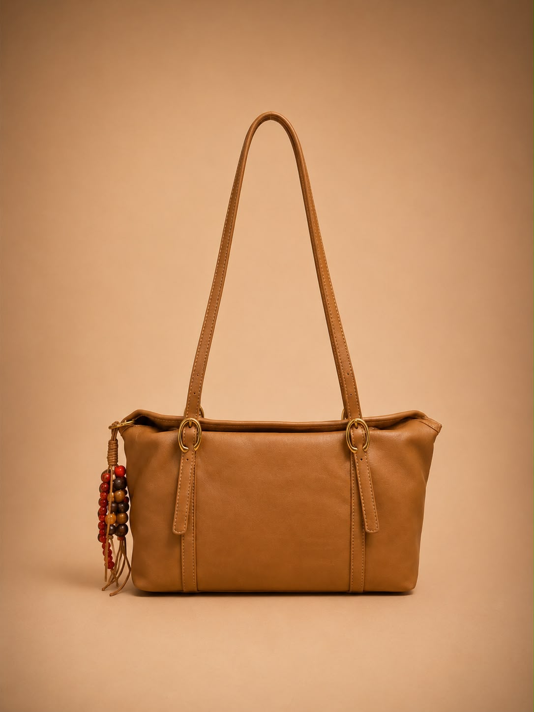 Brown Grace Hobo Bag