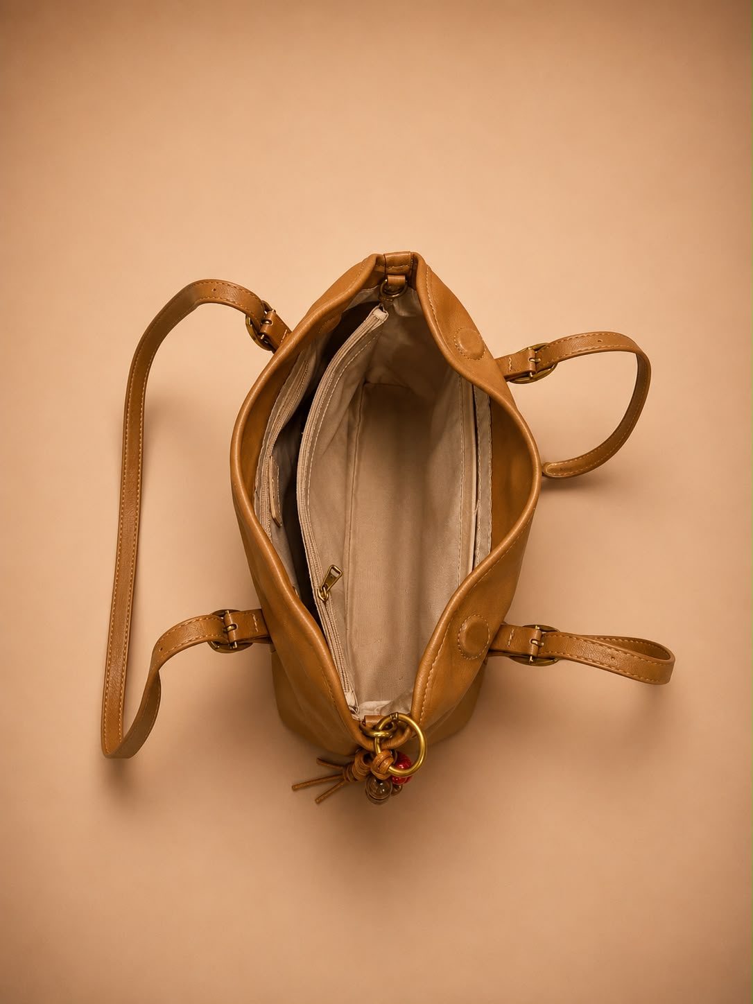 Brown Grace Hobo Bag