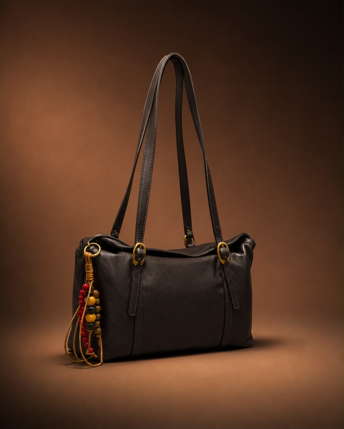 LIORAA Coffee Grace Hobo Bag