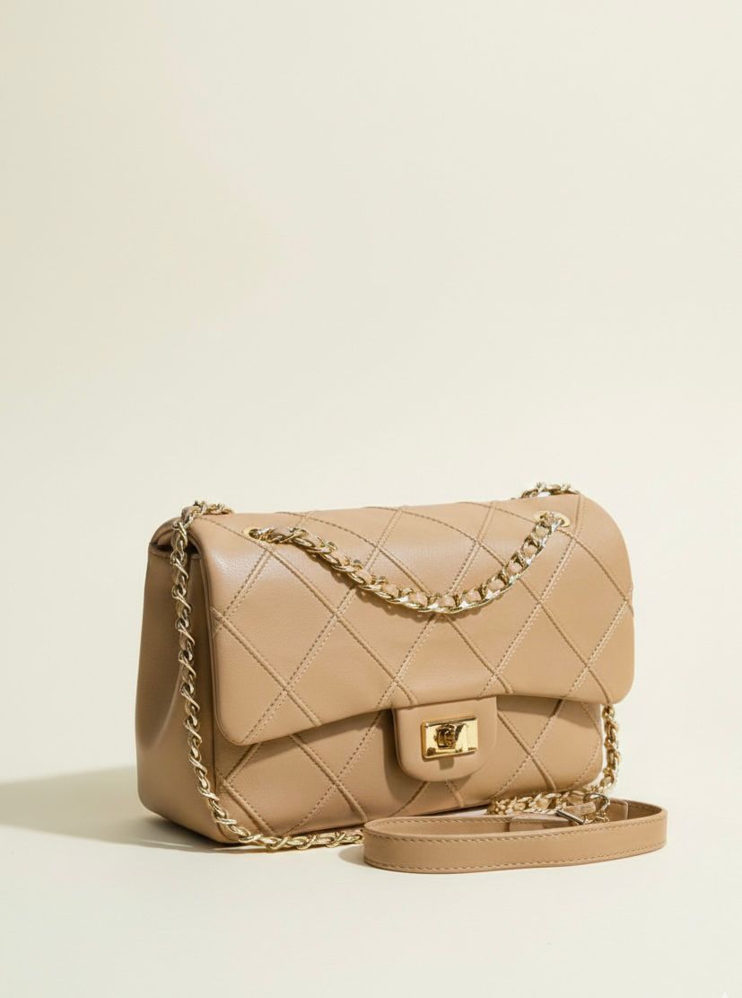 The Mocha Luxe Shoulder Bag