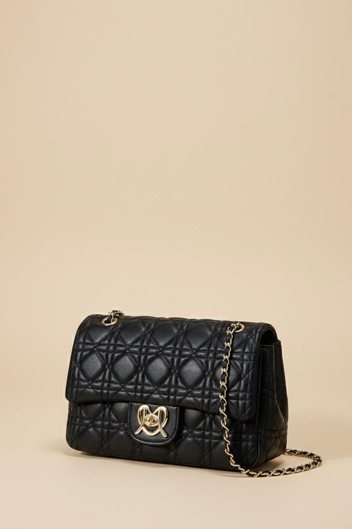 Noir Charm Black Sling Bag