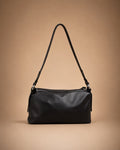 LIORAA Black Noir Medium Hobo Bag