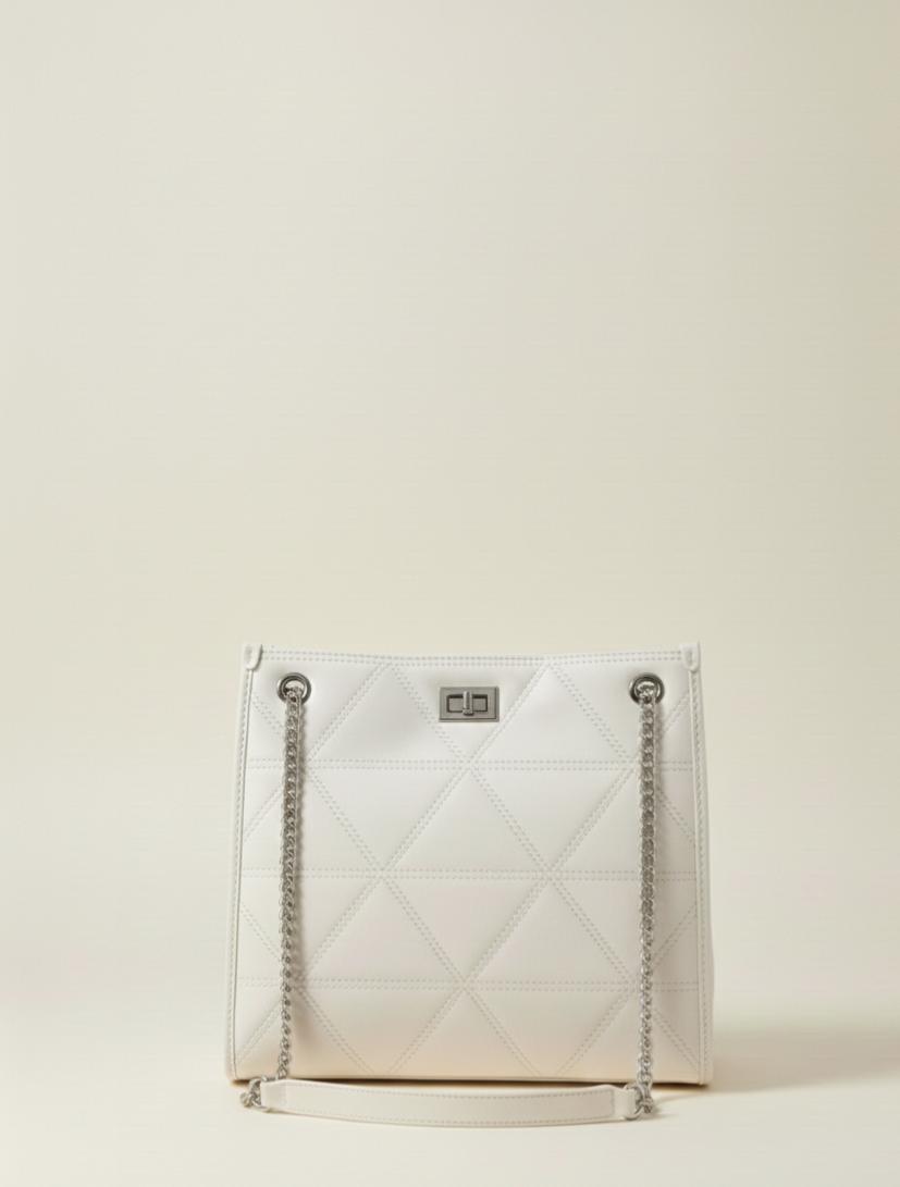 Ivory Prism Tote Bag