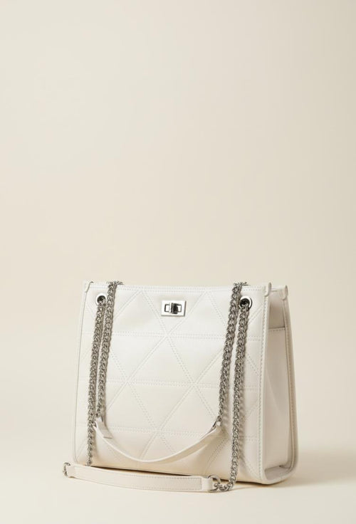 Ivory Prism Tote Bag