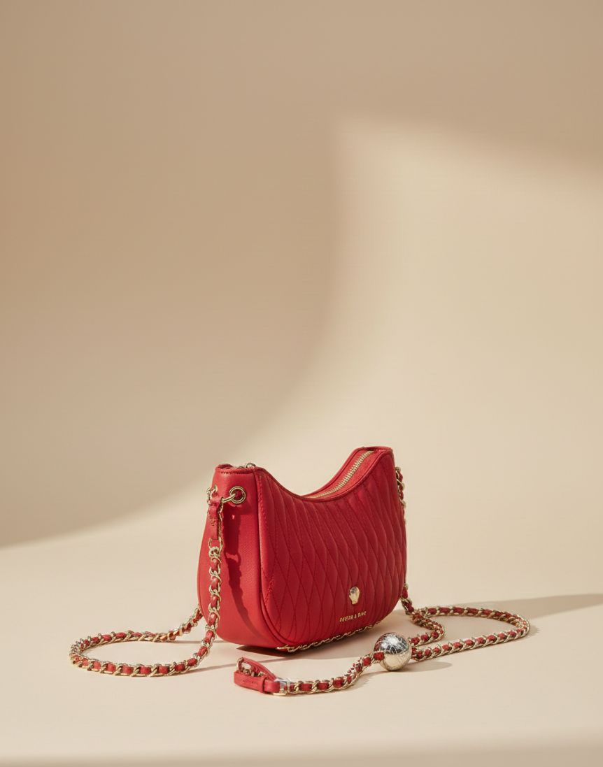 The Ruby Elan Chain Bag
