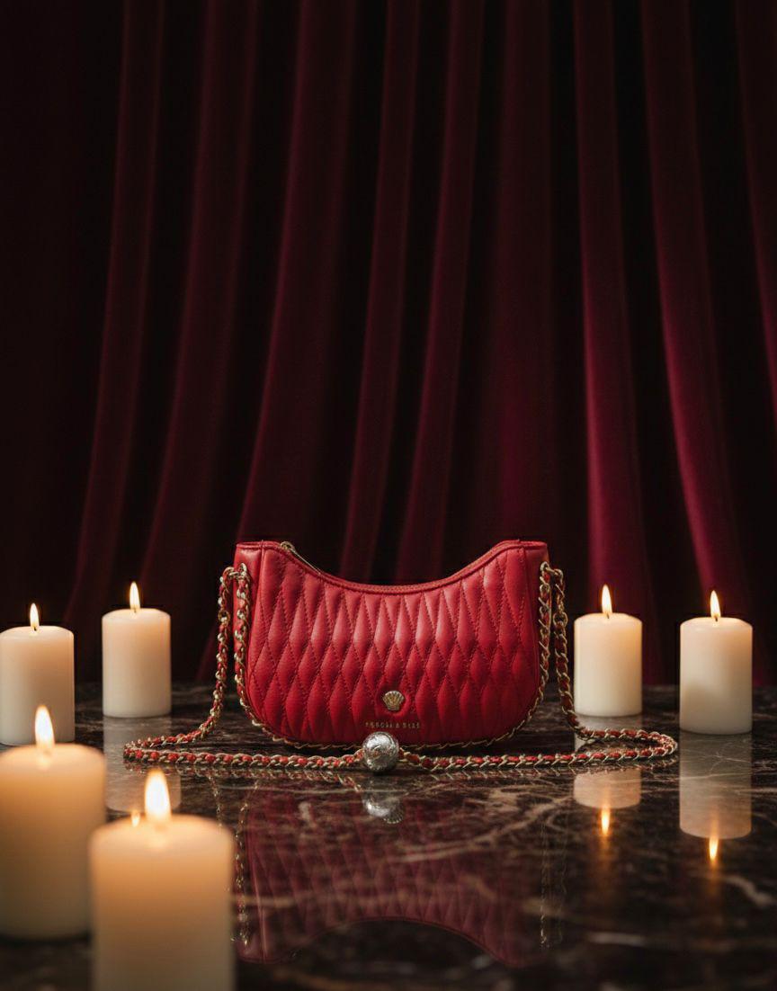 The Ruby Elan Chain Bag