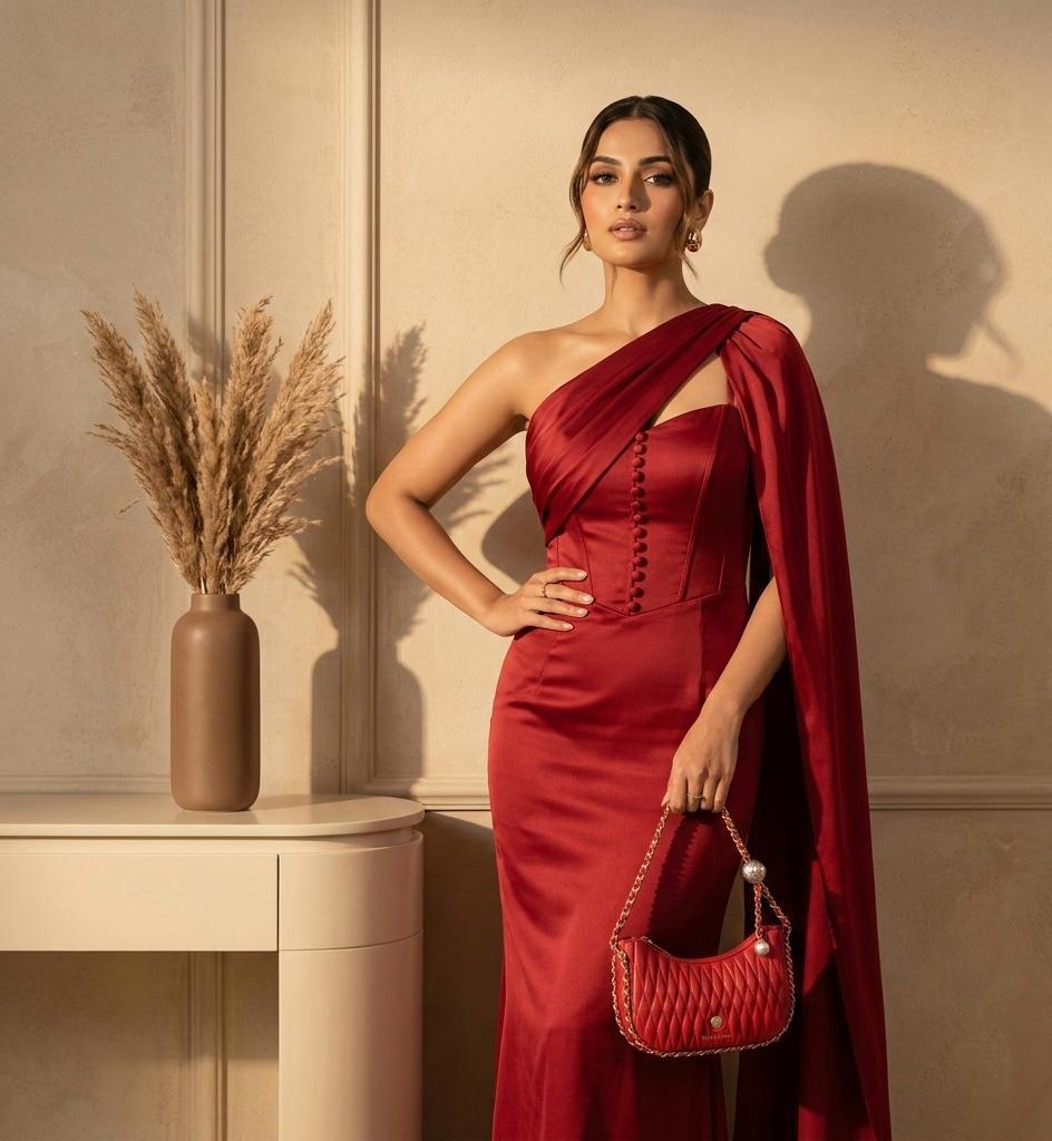 The Ruby Elan Chain Bag