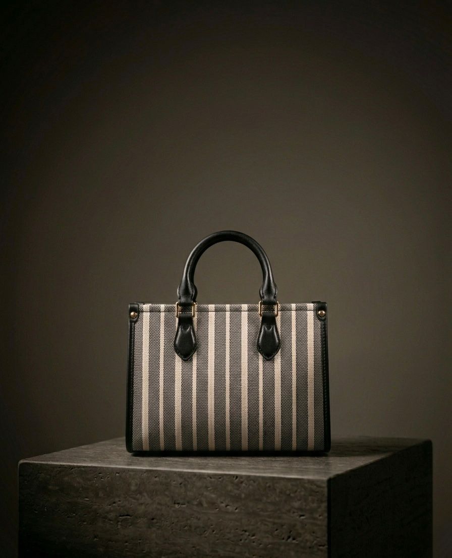 Royal Stripe Handbag