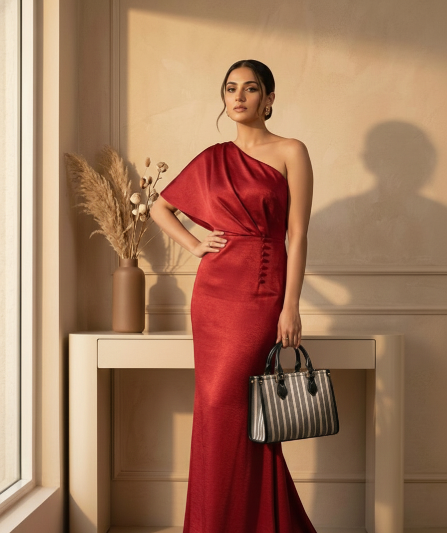 Royal Stripe Handbag