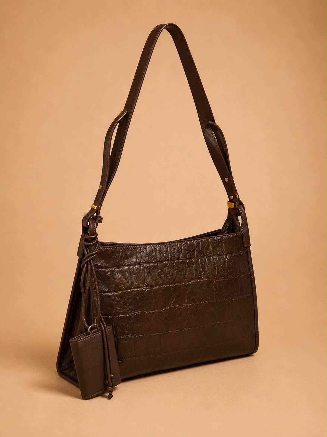 LIORAA Verona Brown Shoulder Bag