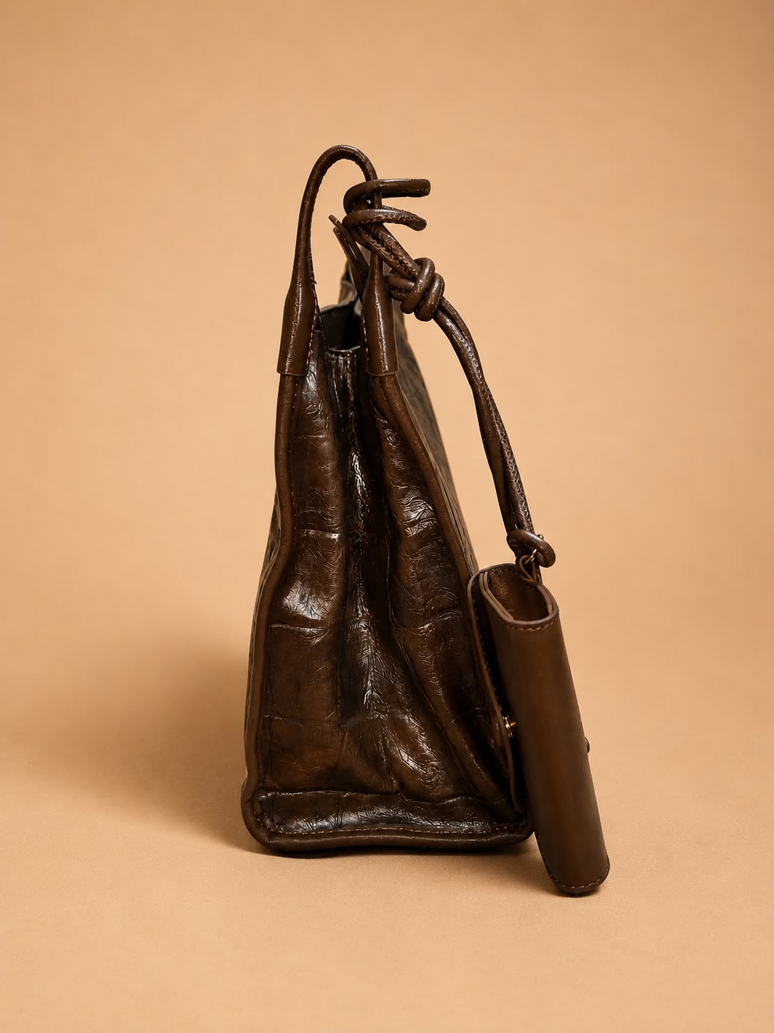 LIORAA Verona Brown Shoulder Bag
